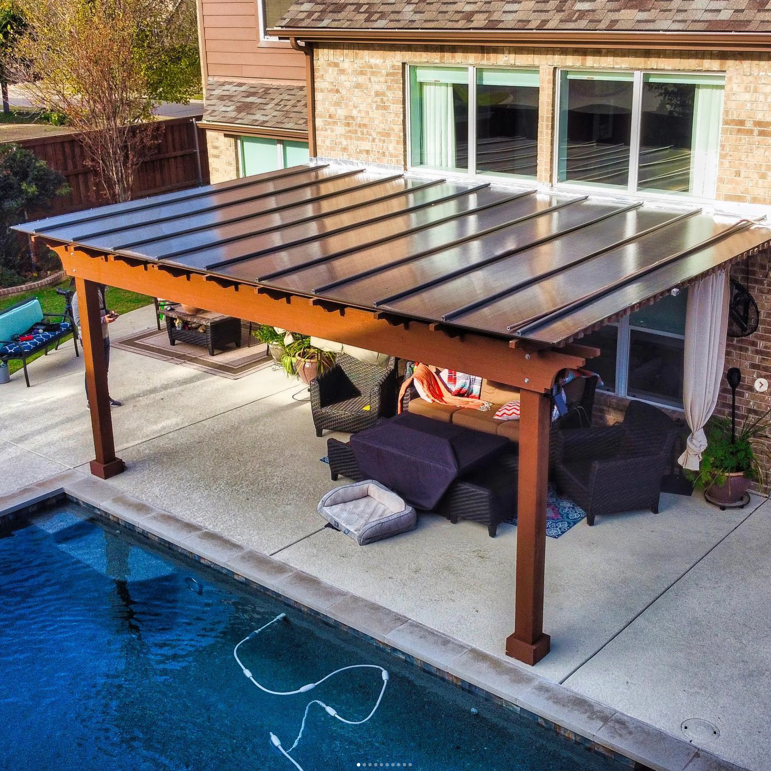 Hercules polycarbonate roof system